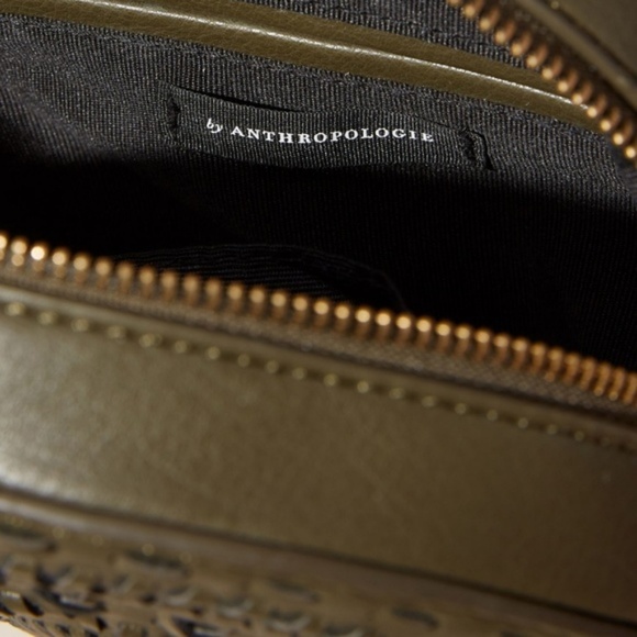 HTF NWT ANTHROPOLOGIE Woven Circle Bag - Picture 8 of 8